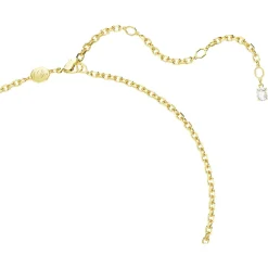 Swarovski Idyllia Anhänger mit Kette Damen Halskette Goldfarben mit Seestern Kristall 5691035