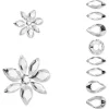 Swarovski Körperschmuck-Set 3 Gema Crystal 5651981