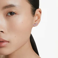 Swarovski Lifelong Bow Ohrstecker Swarovski Ohrstecker Damen Lifelong Bow Rosa Rhodiniert 5723557