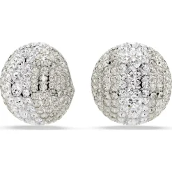 Swarovski Ohrclips Damen Sublima Weiß Rhodiniert 5699563