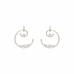 Swarovski Ohrhänger Damen North Roségold Weiß 5493391