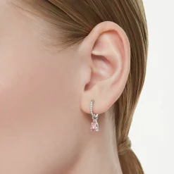 Swarovski Ohrhänger Damen Attract Drop Rosé/Pavé Rhodiniert 5723566