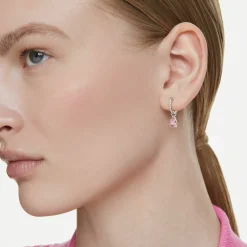 Swarovski Ohrhänger Damen Attract Drop Rosé/Pavé Rhodiniert 5723566