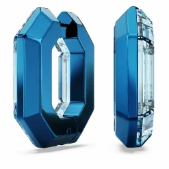 Swarovski Ohrringe Damen Lucent Hoop Octagon Small blau 5696038