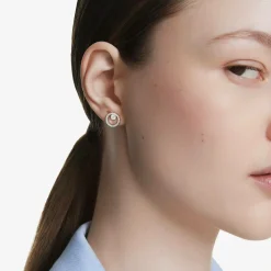 SWAROVSKI Ohrstecker Damen CONSTELLA Rund Kristall Rhodiniert 5701586
