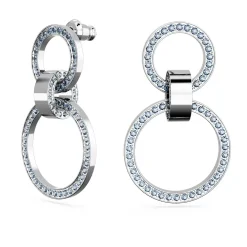 Swarovski Ohrstecker Dextera Damen Ohrringe Blau Rhodiniert 5663503