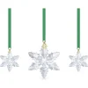 Swarovski Ornament Annual Edition Festive Set Weiß 2024 5674317