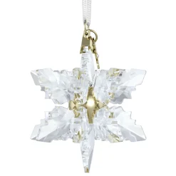 Swarovski Ornament Annual Edition 3D 2024 Transparent/Champagne Gold 5674347