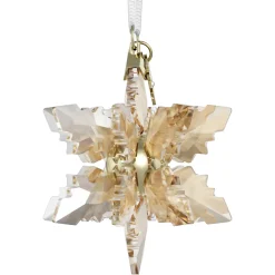 Swarovski Ornament Annual Edition Festive 3D 2024 Champagne/Goldfarben 5674348
