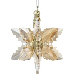 Swarovski Ornament Annual Edition Festive 3D 2024 Champagne/Goldfarben 5674348