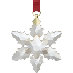 Swarovski Ornament Annual Edition Little Snowflake Goldfarben 5674384