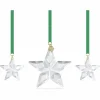Swarovski Ornament Set Annual Edition Unisex Weihnachtsstern 2023 Klar 5649776