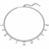 Swarovski Schmuck Damen Halskette Dextera Weiß Rhodium 5671183