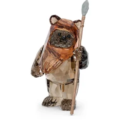 Swarovski Star Wars Ewok Wicket - Sammlerfigur in Kristall, Braun,5591309