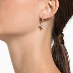 Swarovski SYMBOLICA:PE HOOP STAR CZWH/CRY/ROS 5494337