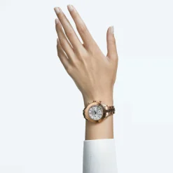 Swarovski Uhr Unisex Octea Lux Sport Chronograph 37 mm Roségold 5612194