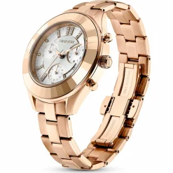Swarovski Uhr Unisex Octea Lux Sport Chronograph 37 mm Roségold 5612194