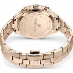 Swarovski Uhr Unisex Octea Lux Sport Chronograph 37 mm Gold‑Tone PVD 5610517