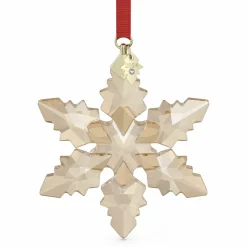 Swarovski Unisex Dekorationsobjekt Festive Ornament Goldfarben ANNUAL EDITION 5717890 / 5674349