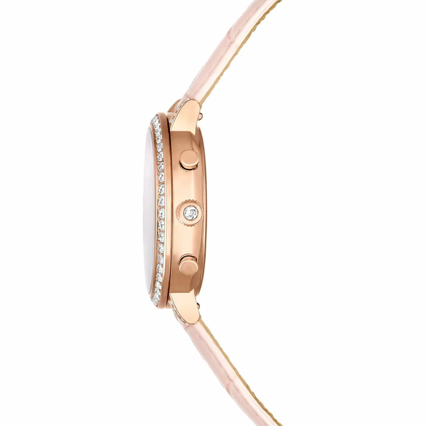 Swarovski Unisex Matrix Tennis Chrono Uhr Pink/Roségold 5698300