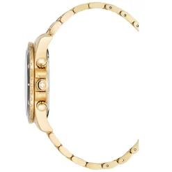 Swiss Alpine Military 7034.9118 Sierra Chrono Herrenuhr - Edelstahlgehäuse in Gold mit grünem Ziffernblatt 7034.9118