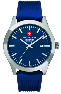 Swiss Alpine Military by Grovana Herren Armbanduhr dunkelblau 7055.1835SAM