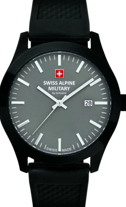 Swiss Alpine Military by Grovana Herren Armbanduhr schwarz 7055-1878SAM