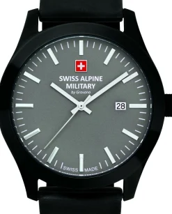 Swiss Alpine Military by Grovana Herren Armbanduhr schwarz 7055-1878SAM