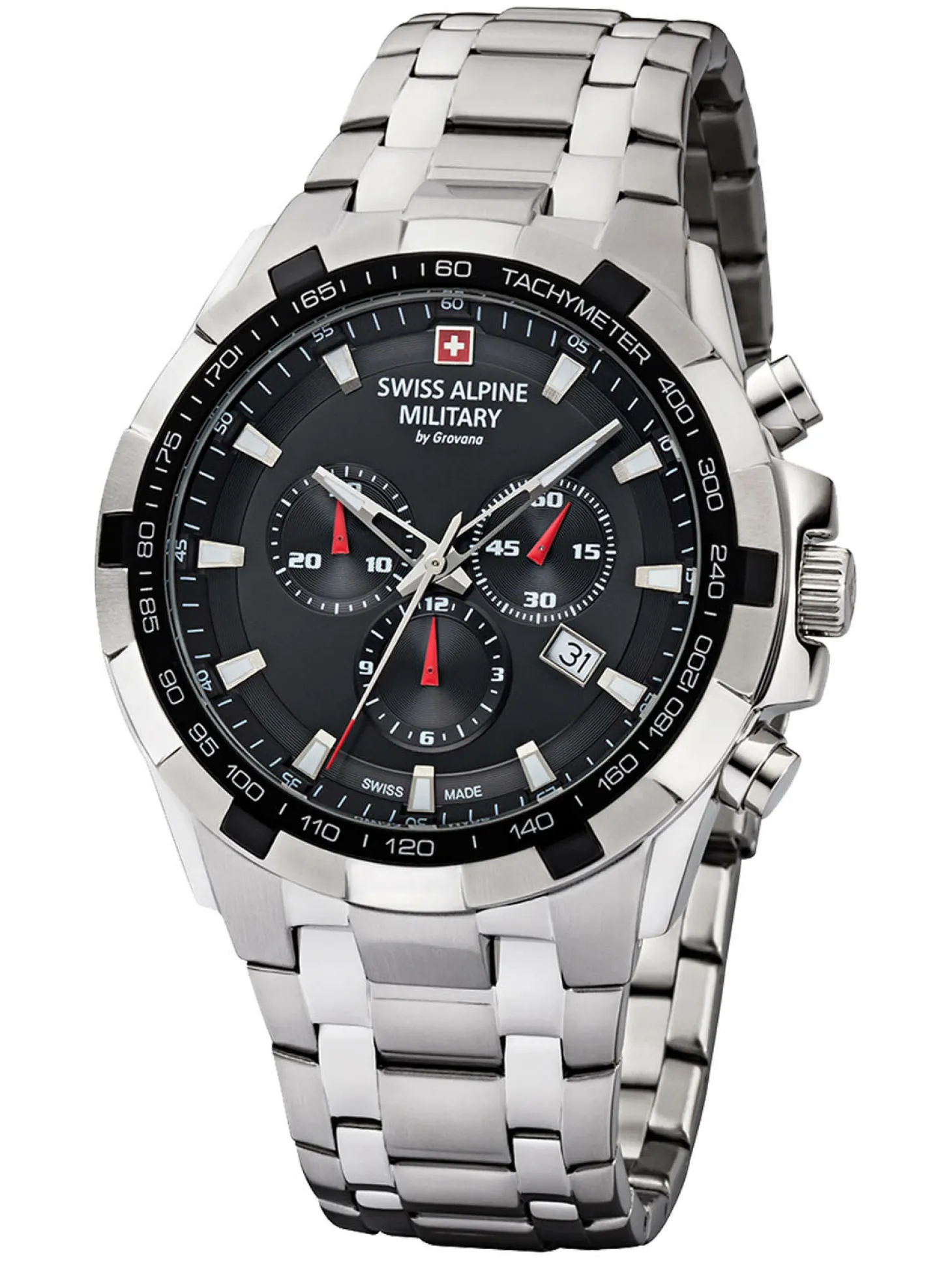 Swiss Alpine Military by Grovana Herren Armbanduhr Star Fighter 7043.9237