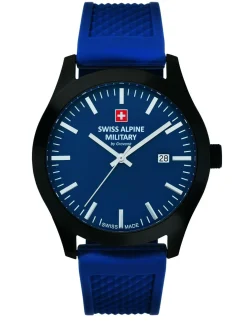 Swiss Alpine Military by Grovana Herren Armbanduhr dunkelblau 7055-1875SAM