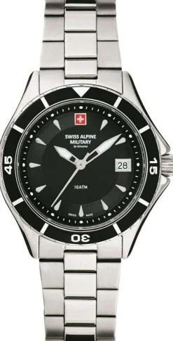 Swiss Alpine Military Damen Armbanduhr Taucheruhr 7740.1137