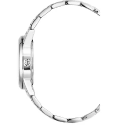 Swiss Alpine Military Damenuhr Argos Silber Grün 34mm 7767.1134