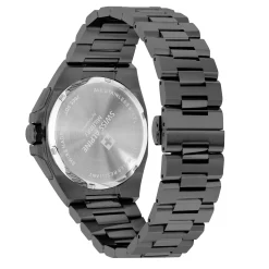 Swiss Alpine Military Herren Schweizer Armbanduhr 42 mm Armband Edelstahl grau 7005.9175