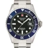 Swiss Alpine Military Herren Armbanduhr Master-Diver Analog Quarz 7053.1136