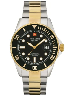 Swiss Alpine Military Herren Armbanduhr Edelstahl 7053.1147