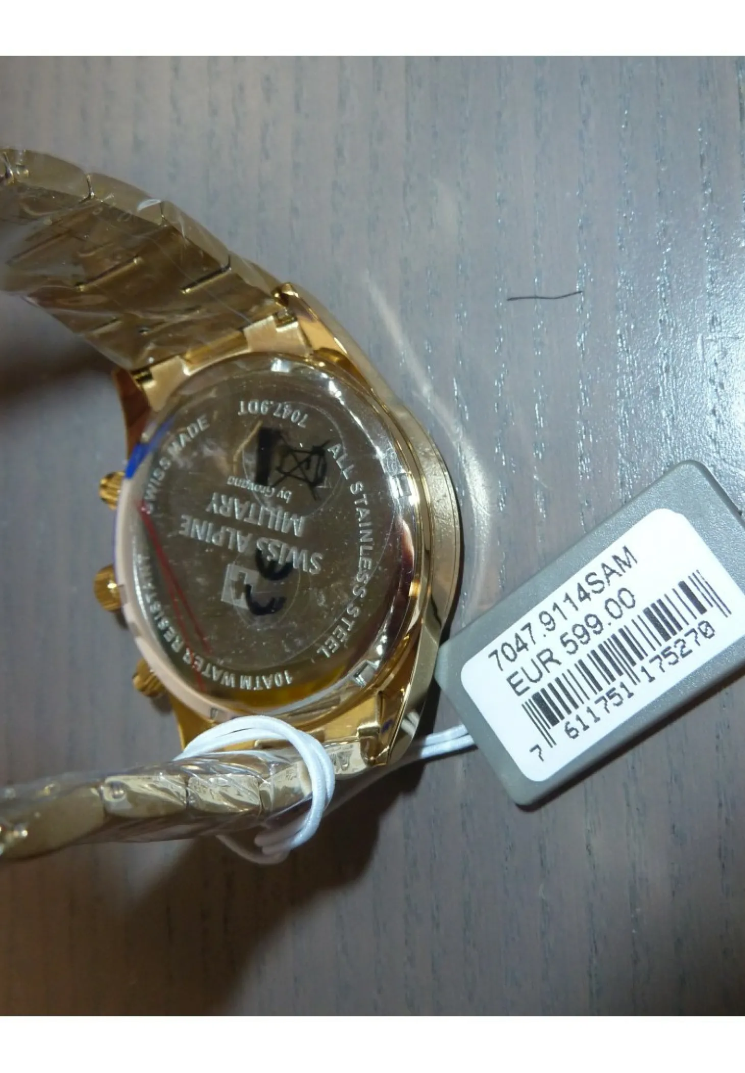 Swiss Alpine Military Herren Armbanduhr 7047.9114