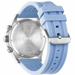 Swiss Alpine Military Herren Armbanduhr Chronograph Raptor hellblau 7029.9831