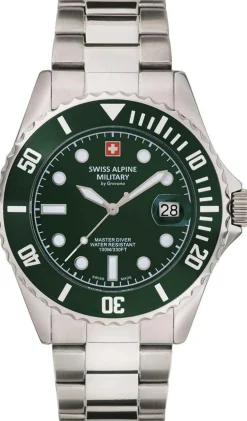 Swiss Alpine Military Herren Armbanduhr Edelstahl 7053.1134