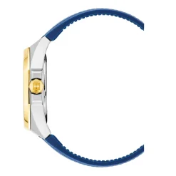 Swiss Alpine Military Herren Armbanduhr 42 mm Avenger Silicon blau 7005.1845