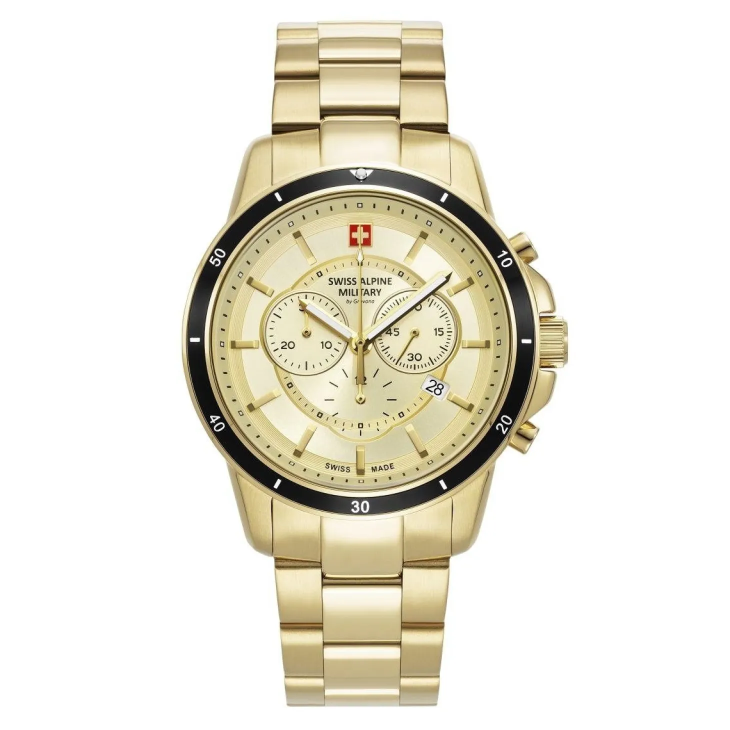 Swiss Alpine Military Herren Armbanduhr Douglas Chronograph 7089.9111