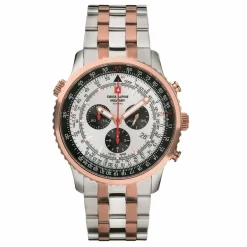 Swiss Alpine Military Herren Armbanduhr Chronograph 7078.9152