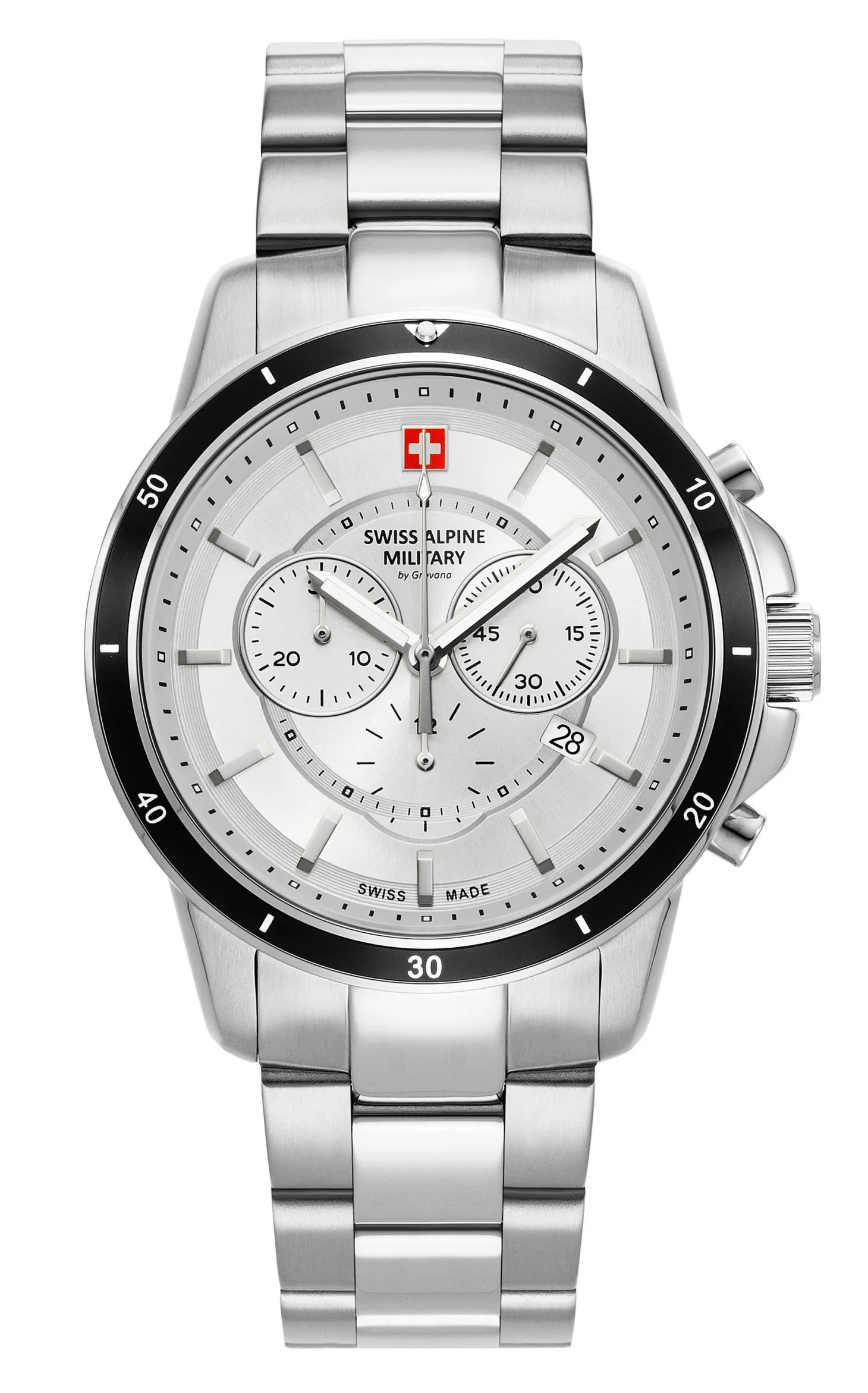 Swiss Alpine Military Herren Armbanduhr Douglas Chronograph 7089.9132
