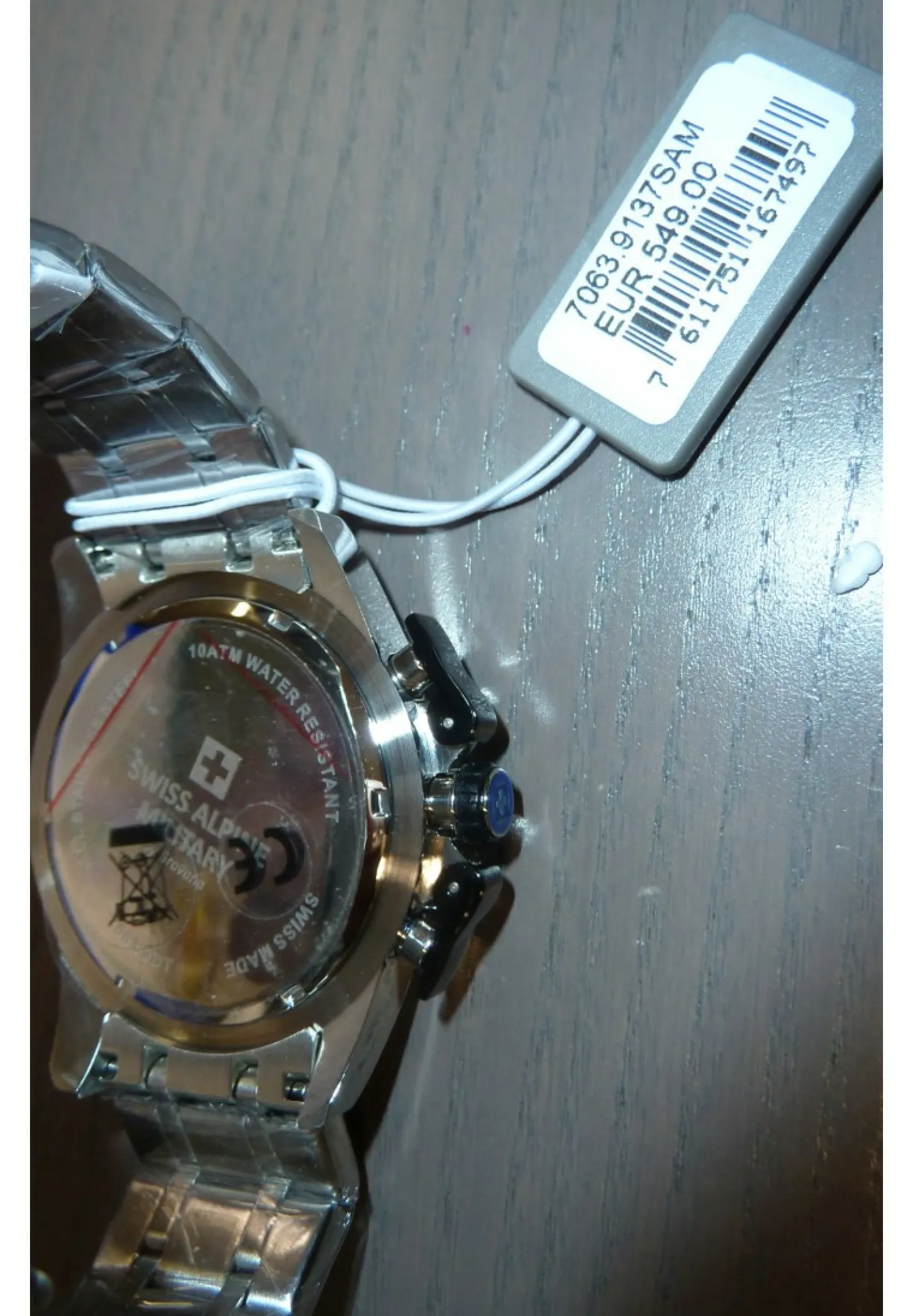 Swiss Alpine Military Herren Armbanduhr 7063.9137