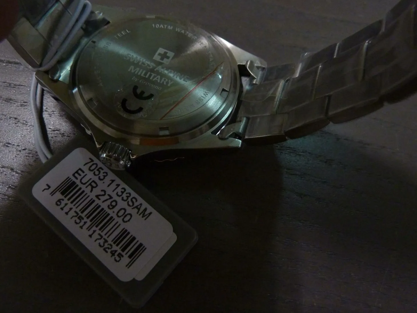 Swiss Alpine Military Herren Armbanduhr Master-Diver Analog Quarz 7053.1133