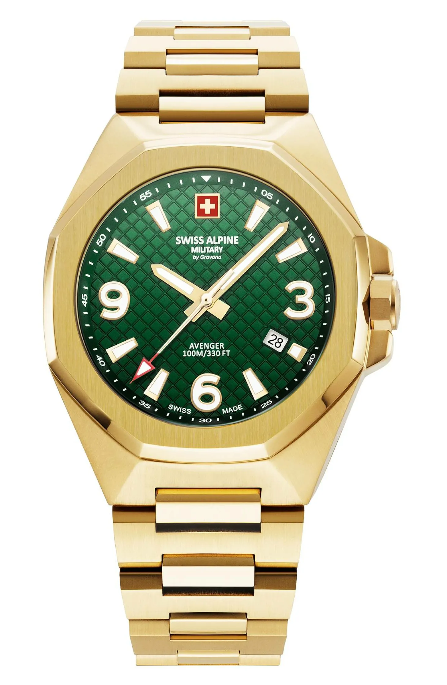 Swiss Alpine Military Herren Armbanduhr 42 mm Avenger 7005.1114