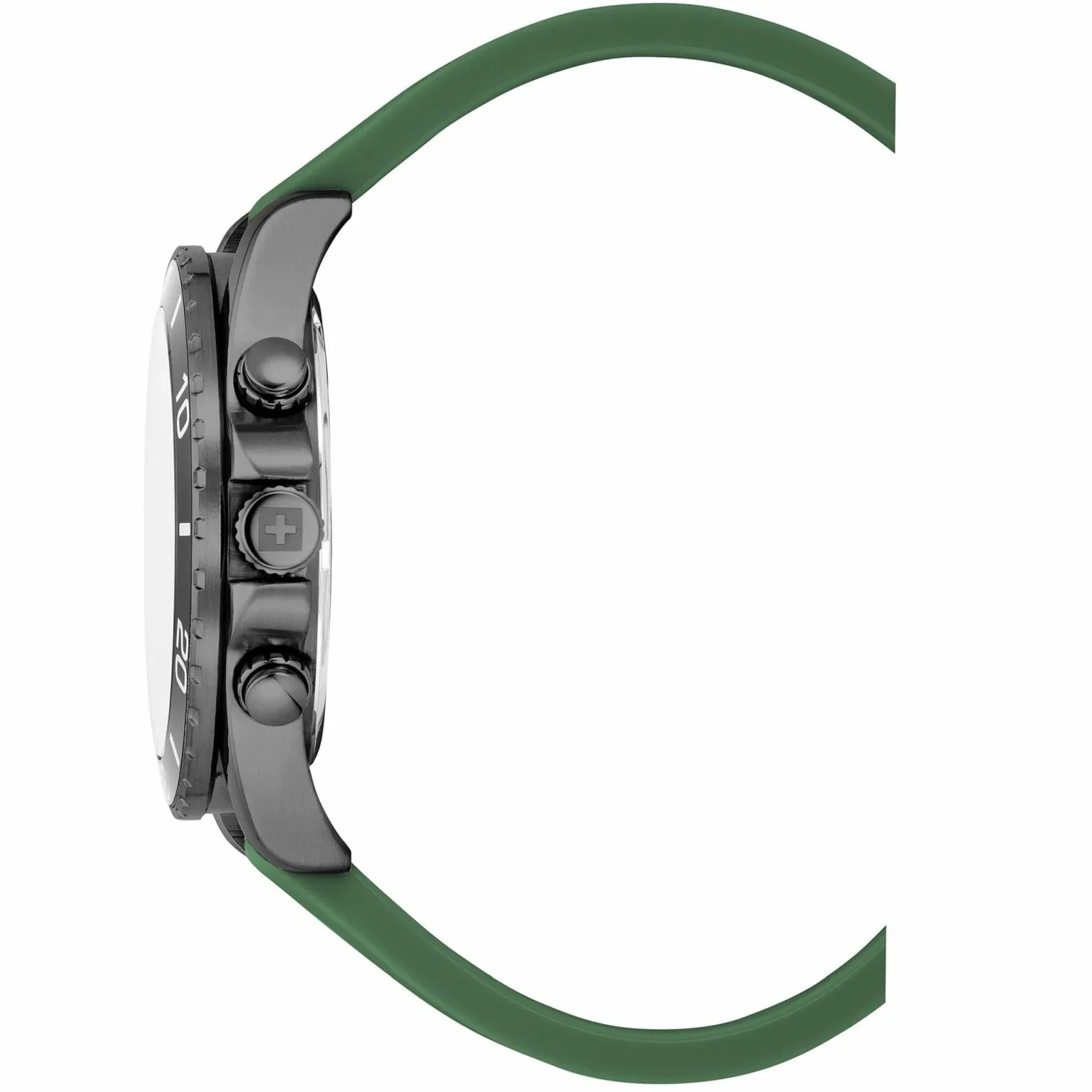 Swiss Alpine Military Herren Armbanduhr Chronograph Raptor dunkelgrün 7029.9874