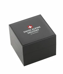 Swiss Alpine Military Herren Armbanduhr Chronograph Raptor dunkelgrün 7029.9874