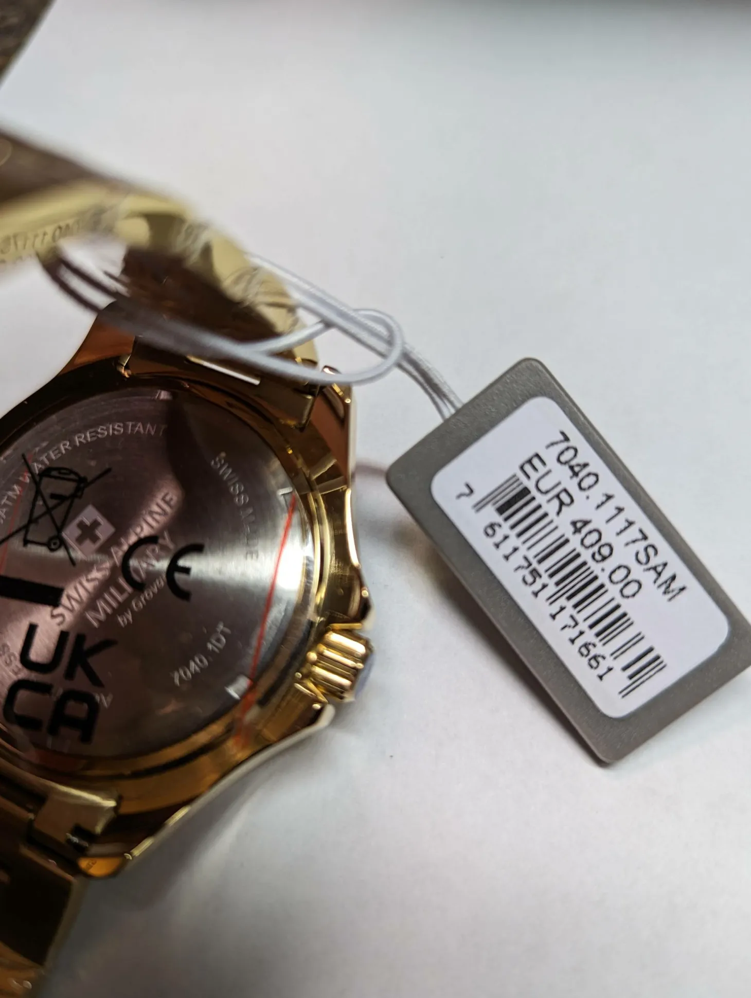 Swiss Alpine Military Herren Armbanduhr 7040.1117