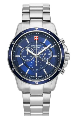 Swiss Alpine Military Herren Armbanduhr Douglas Chronograph 7089.9135