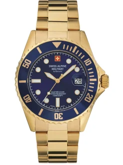 Swiss Alpine Military Herren Armbanduhr Edelstahl 7053.1115